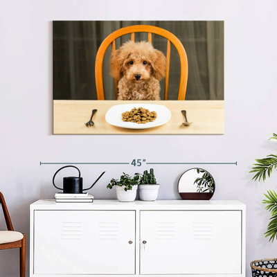 Brampt Dog Dinner Time