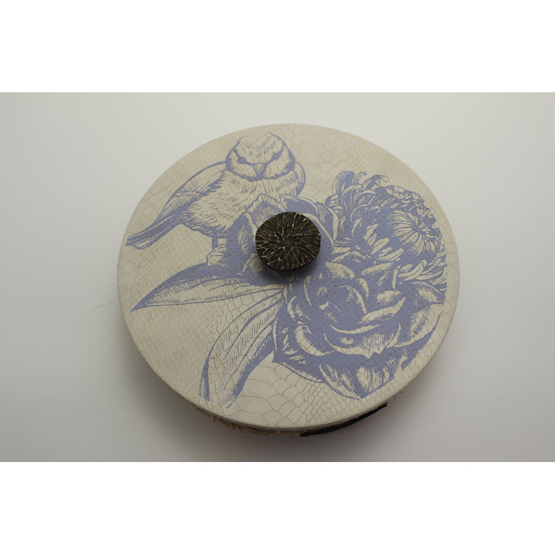 Porte-tortilla en chanvre Lilas Bluebird