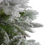 6.5' Pre-Lit Led Flocked Mixed Colorado Pine Artificial Christmas Tree - Clear Lights-861110407-862314956