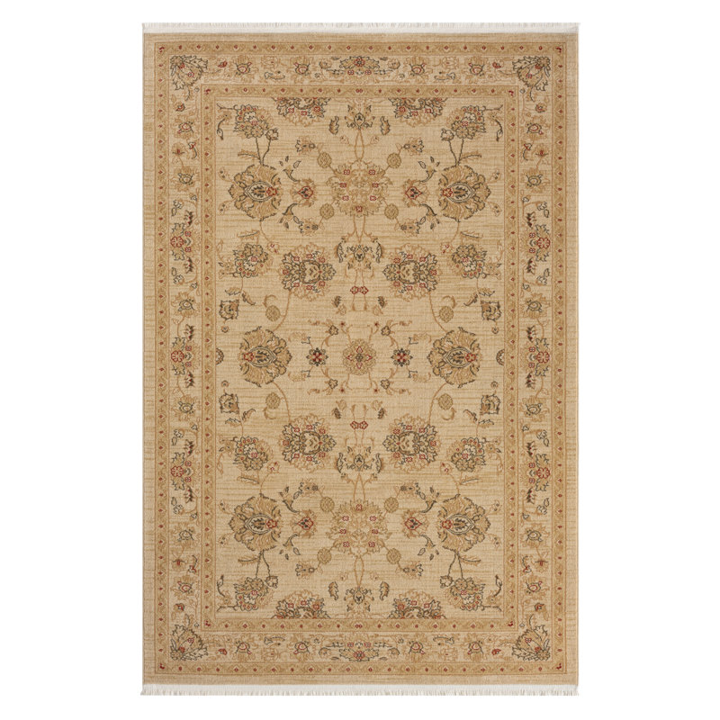 Merya Cream/Brown Rug, Rectangle 160 x 230cm