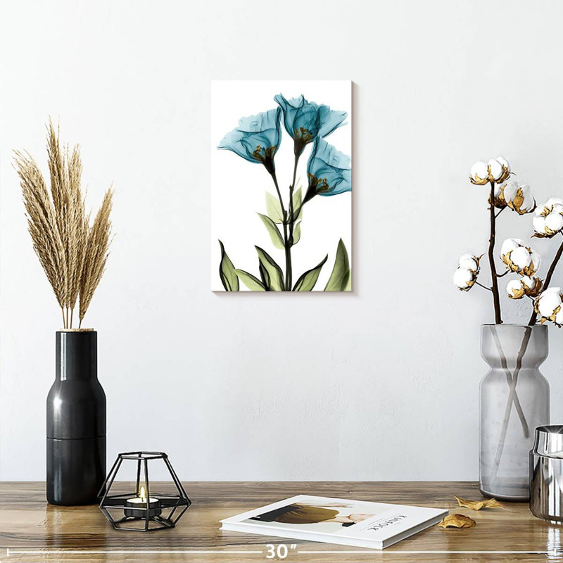 Harnek Gentian, 12" H x 8" W