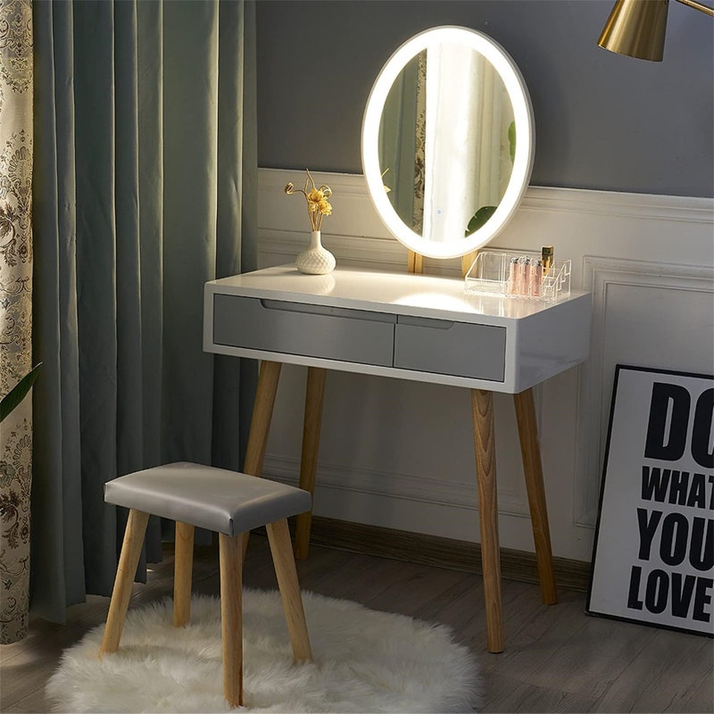 Dressing Table with Mirror