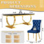 Rectangular 70.1"L X 35"W Dining Set-122920259-111570908-122919257