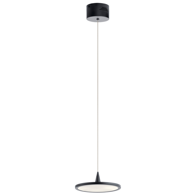 Jeno 1 - Light LED Pendant, Matte Black