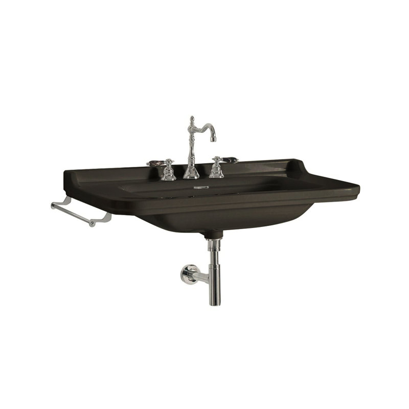 Waldorf 39.4'' L Bathroom Sink, Widespread Faucet