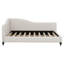 Twin Size L-Shaped Daybed With Solid Wood Legs-1264328692