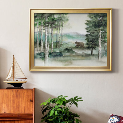 Bear Mountain - Peinture sur toile encadrée