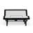King Bed Base With Zero & Wireless Remote Massages Base: Massages, Charging, White