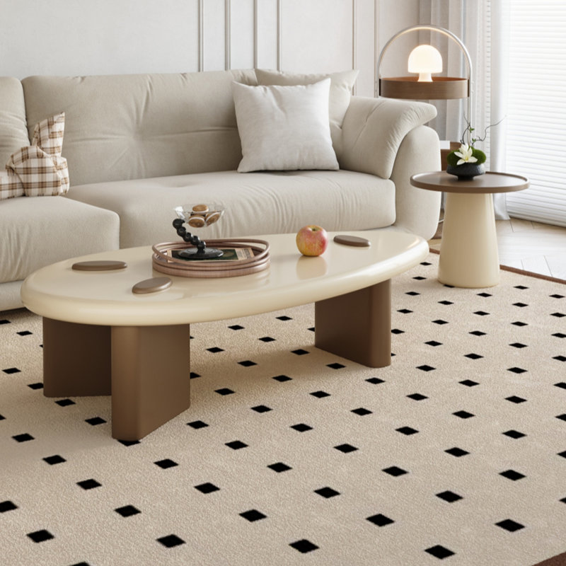 Creative Cream Coffee Table Set