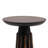 Modern Black & Walnut Wood Accent Table