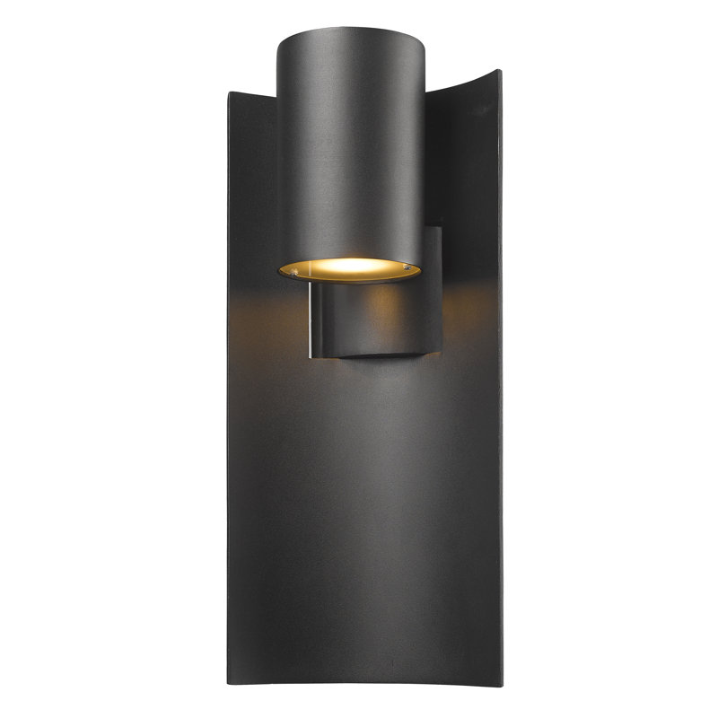 Gerlach LED Wall Light, Deep Bronze, 9.63" H x 5.13" W x 4.38" D