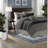 Comfortable Black Faux Suede Bedding Sets, Queen Size, Modern Home
