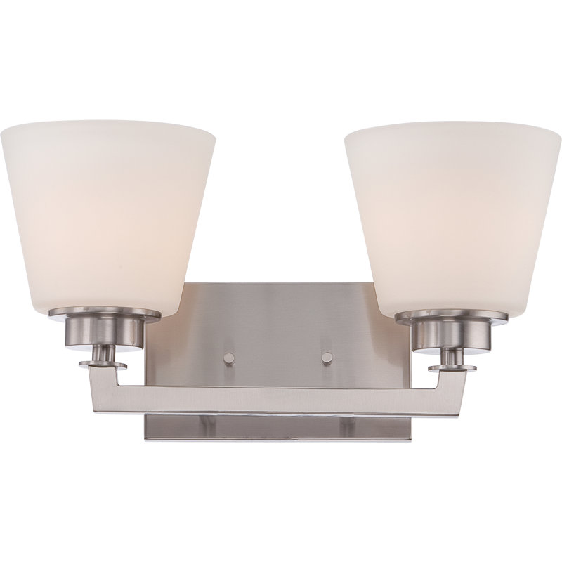 Angyl 2 - Light Dimmable Vanity Light, Brushed Nickel