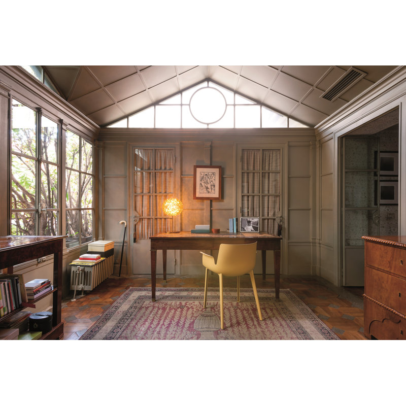Outdoor Dining Armchair, Mustard