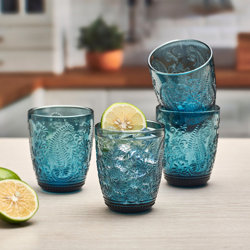 Verres à whisky Maddie, Bleu, 10