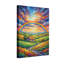 Scenic &Cityscapes Rainbow Over Cottage Landscape Painting-260768980-260768979-260768978