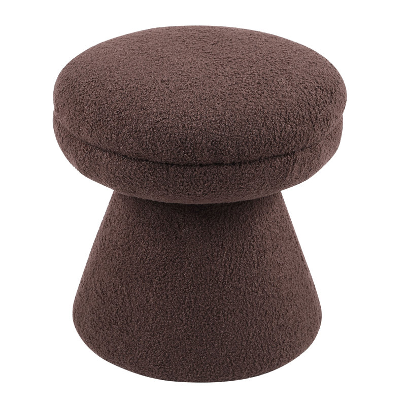 Hynda 18" Ottoman, Brown
