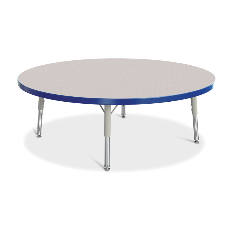 Tables rondes Berries®, Gris et bleu, H 24 po x l 48 po x P 48 po