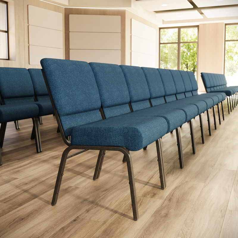 Chaise Maevis Series, Bleu, Or