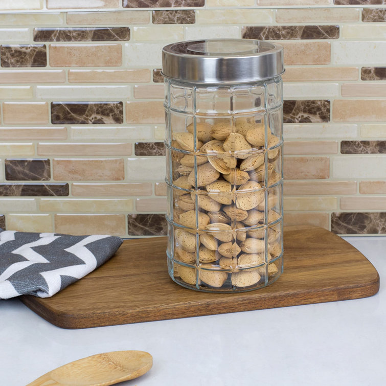 Prep & Savour 1.63 qt. Chex Collection Large Canister Jar