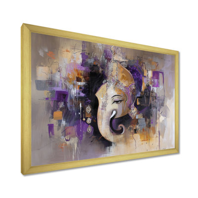 Aura spirituelle Ganesha de l'hindouisme III - salon de l'art mural de l'hindouisme