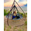 2 Person Chair Hammock with Stand