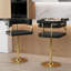 Bar Stools Pu Leather Swivel Counter Stool With Back-281298597
