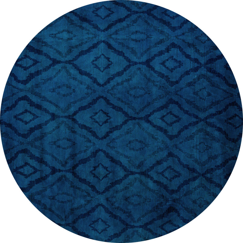 Jadasha Washable Oriental Indoor Rug, Round 8'