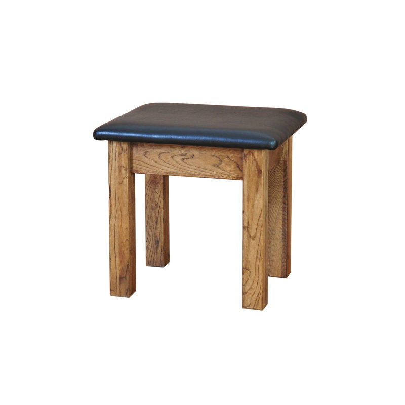 Solid Wood Accent Stool