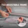 36" Reversible Linear Shower Drain Trim