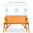 Muneo Rectangular Fir Solid Wood Yes Outdoor Picnic Table Yes , 57 " W 54 " D