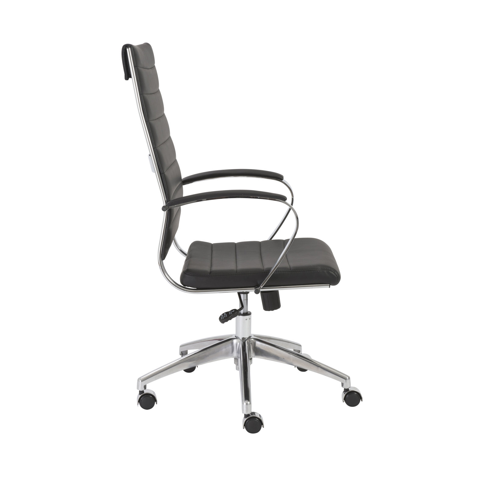 Rossie Swivel Office Chair, BlackBlack