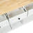 Kitchen Cart With Rubber Wood Drop-Leaf Countertop-1440312812