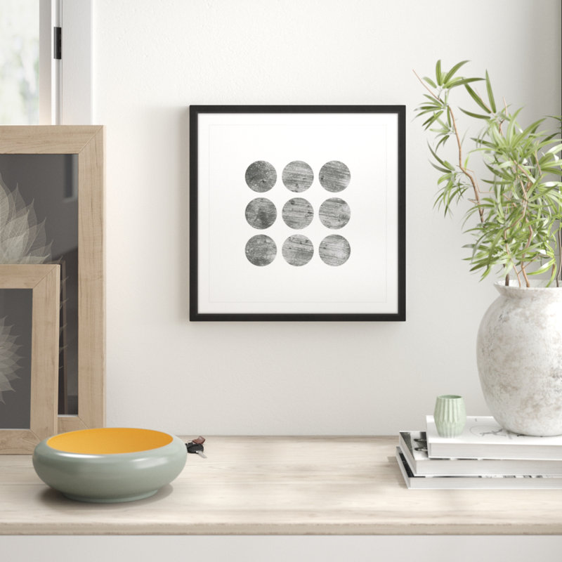 Bryon White - Single Picture Frame Painting, 51cm H x 51cm W x 3.81cm D