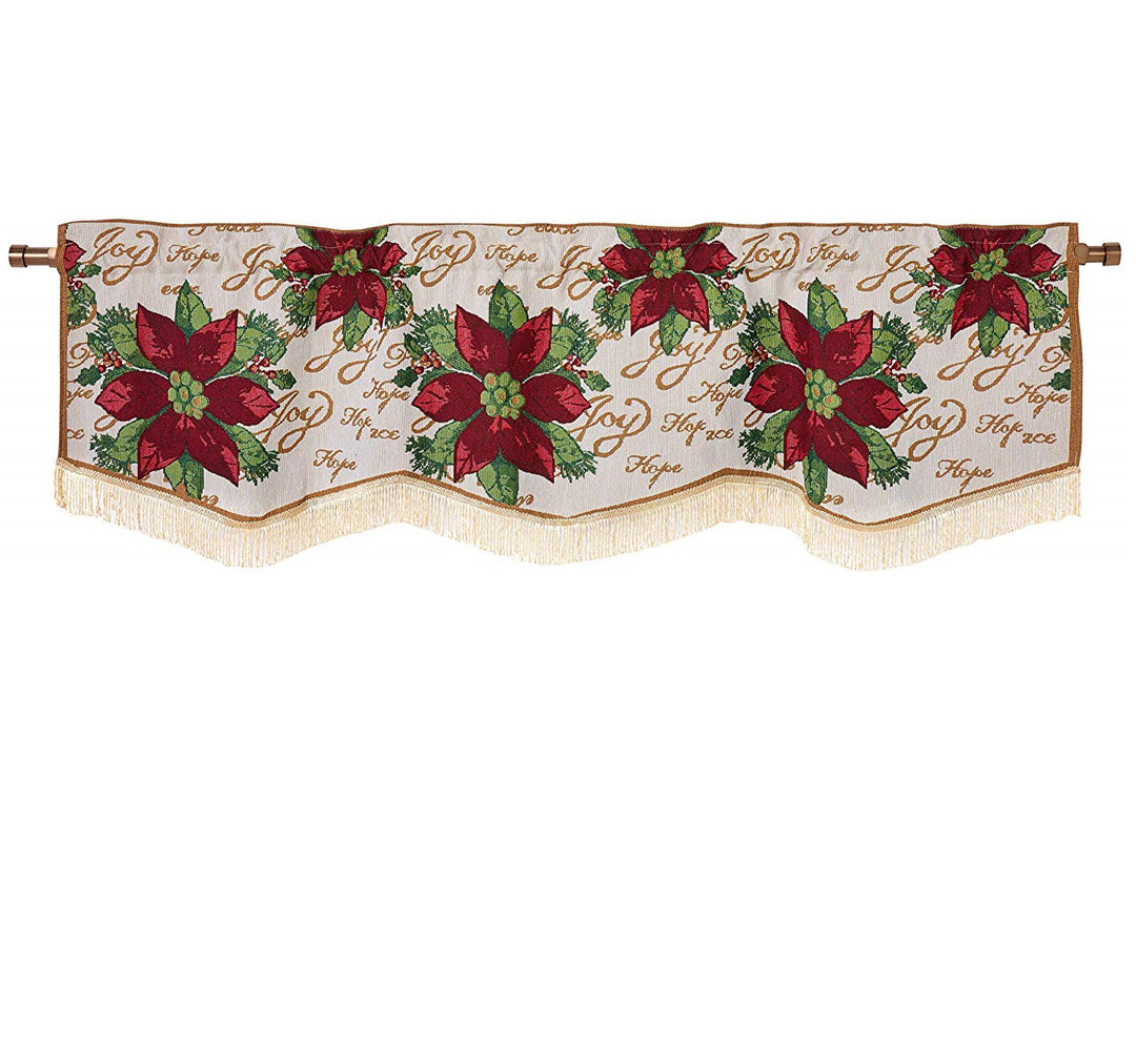 Radcliffe Tailored Window Valance The Holiday Aisle®