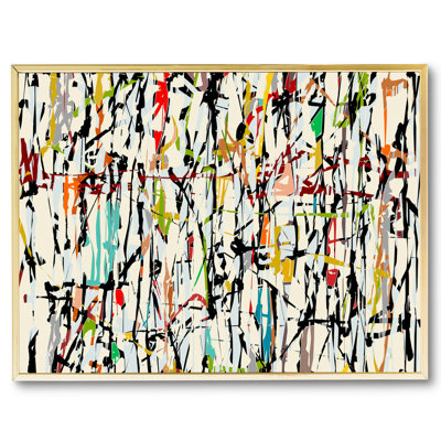 Pollock Wink 2 Print by Angel Estevez
