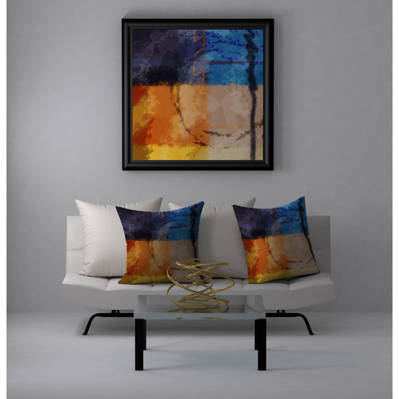 Reversible Throw Pillow, 20" x 20"