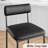 Bar Stools Set Of 2, Upholstered Counter Height Bar Stools