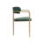 Chestertown 18.11'' H Velvet Upholstered Armchair-1564876024