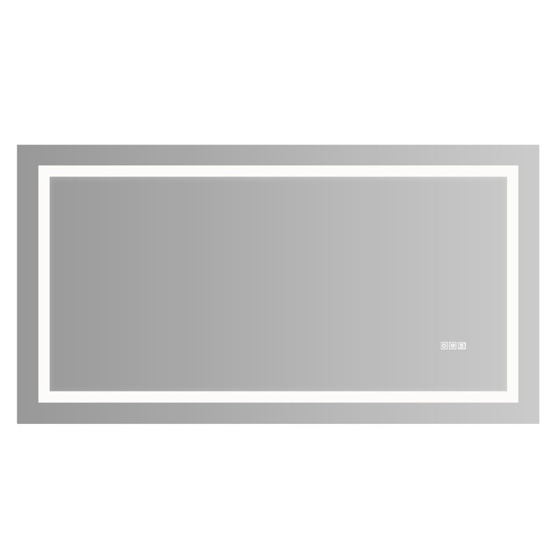 Miroir de salle de bain à DEL Fog