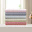Ensemble de draps en percale 100% coton à densité de tissage 250 fils Gingham-173094761-233146590