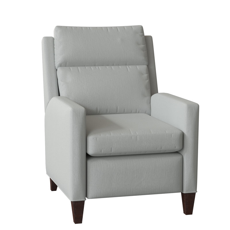 Pinehurst 31" Wide Genuine Leather Standard Recliner, Manual, Espresso, 1183 Dove