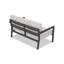 Causeuse d'extérieur de 56,25 po de large avec coussins Sunbrella® Vivant-940529441-960516925