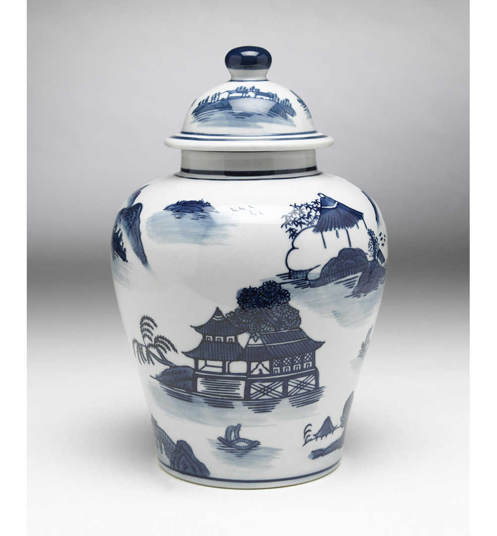 Desin Pagoda Jar Bungalow Rose