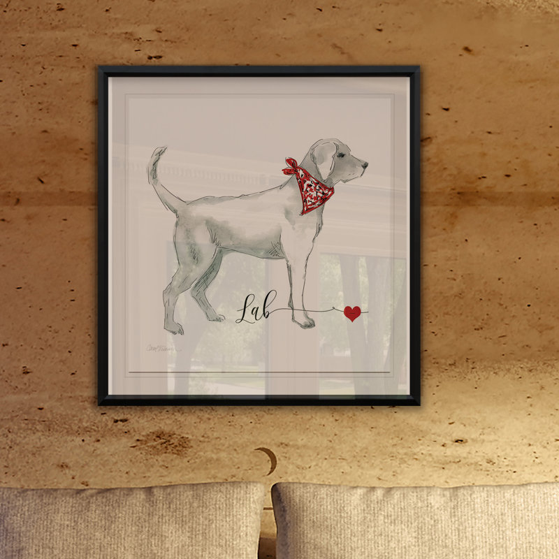 Must Love Labs - Impression sur papier encadré, H 30,5 po x l 30,5 po x P 1,5 po