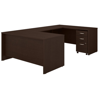 Bureau en U Series avec classeur mobile 3 tiroirs Series C