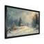 «White Grey Winter route into forest III - Winter Landscape», art mural sur toile-590720904-590720946