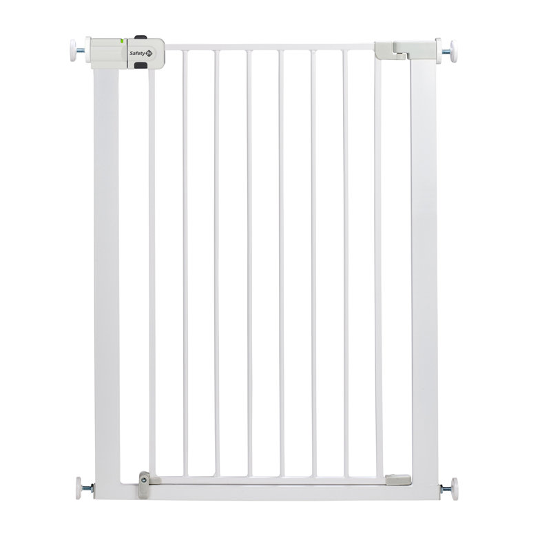 Baby Gate, White, 91cm H x 80cm W x 4cm D