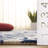 Romon Hand Tufted Wool/Cotton Floral Rug in Ivory/Blue-371052031