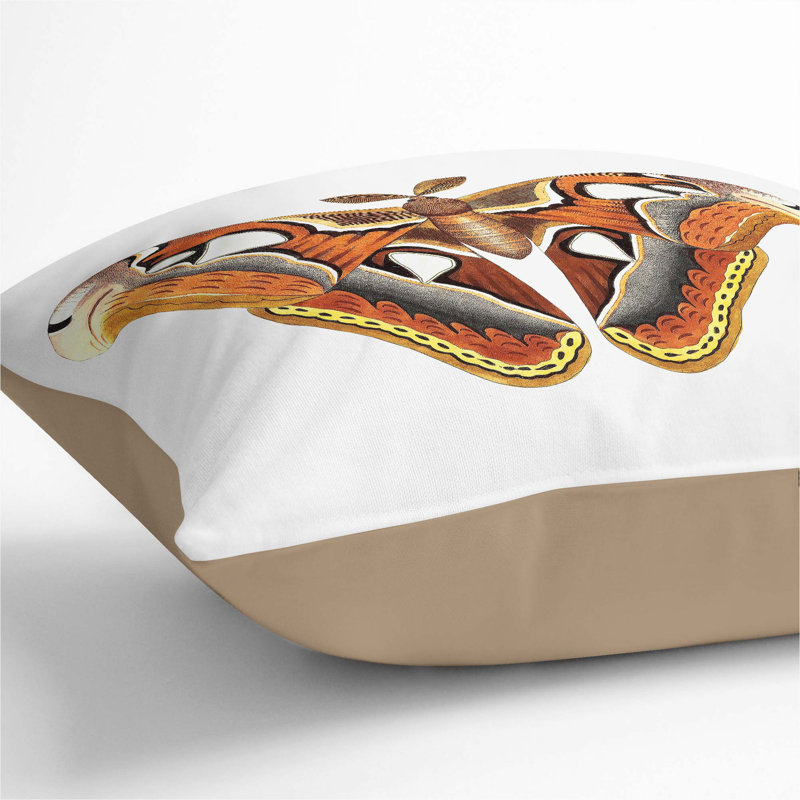 Square Throw Cushion, Stone, 40 x 40 cm